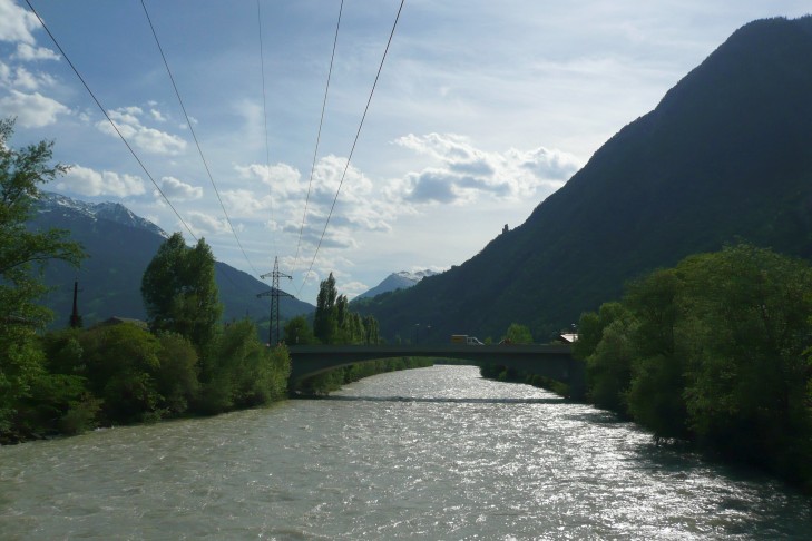 Inn nach Landeck