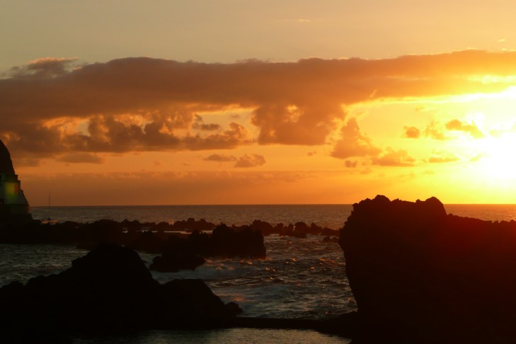 Sonnenuntergang Porto Moniz
