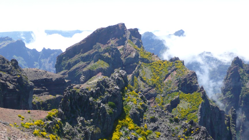 Weg ab Pico do Arieiro