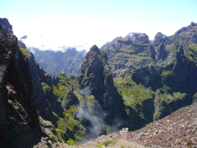 westlich des Pico do Arieiro