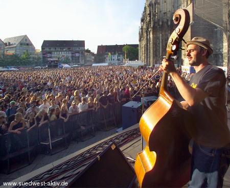 Musik auf jedem Platz in Ulm - Mnsterplatz