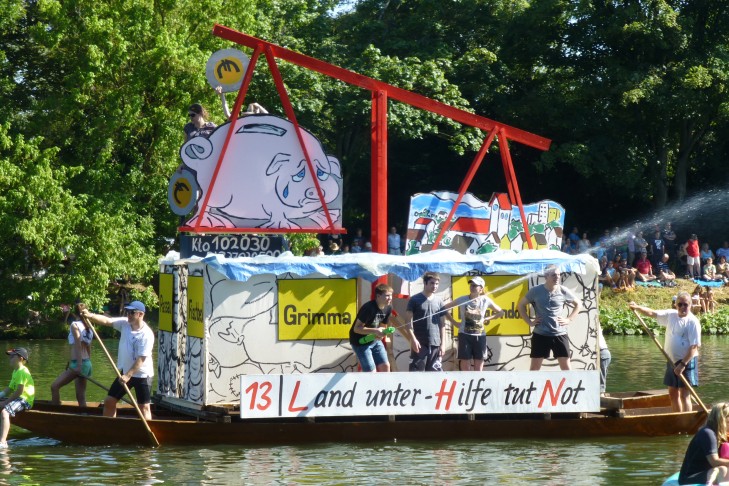Land unter - Hilfe tut Not