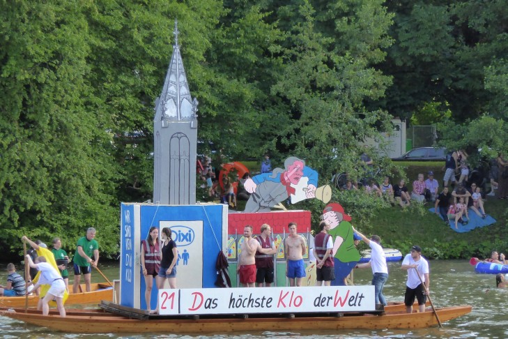 Das höchste Klo der Welt