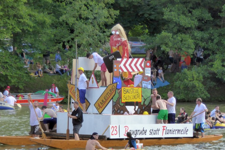Baugrube statt Flaniermeile