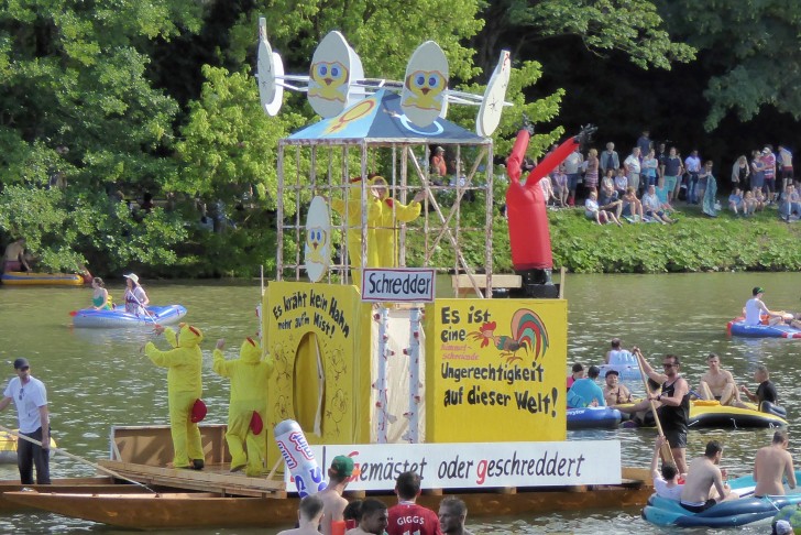 gemstet oder geschreddert