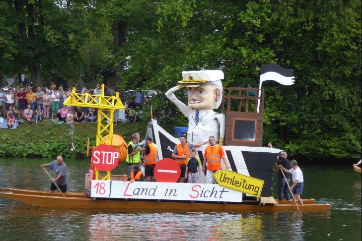 Land in Sicht