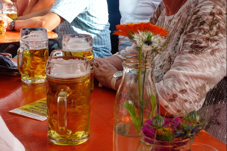 gut versorgt
